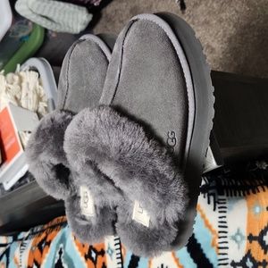 Ugg platform slippers
